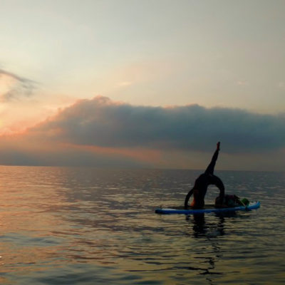 yoga at sunrise lake atitlan