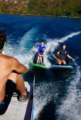 wake SUPsurfing lake atitlan