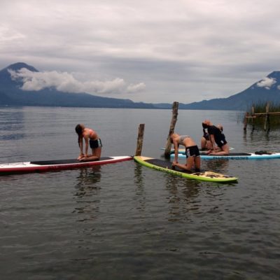 group tour yoga lake atitlan